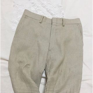 ロキエ(Lochie)のvintage チェックパンツ(カジュアルパンツ)