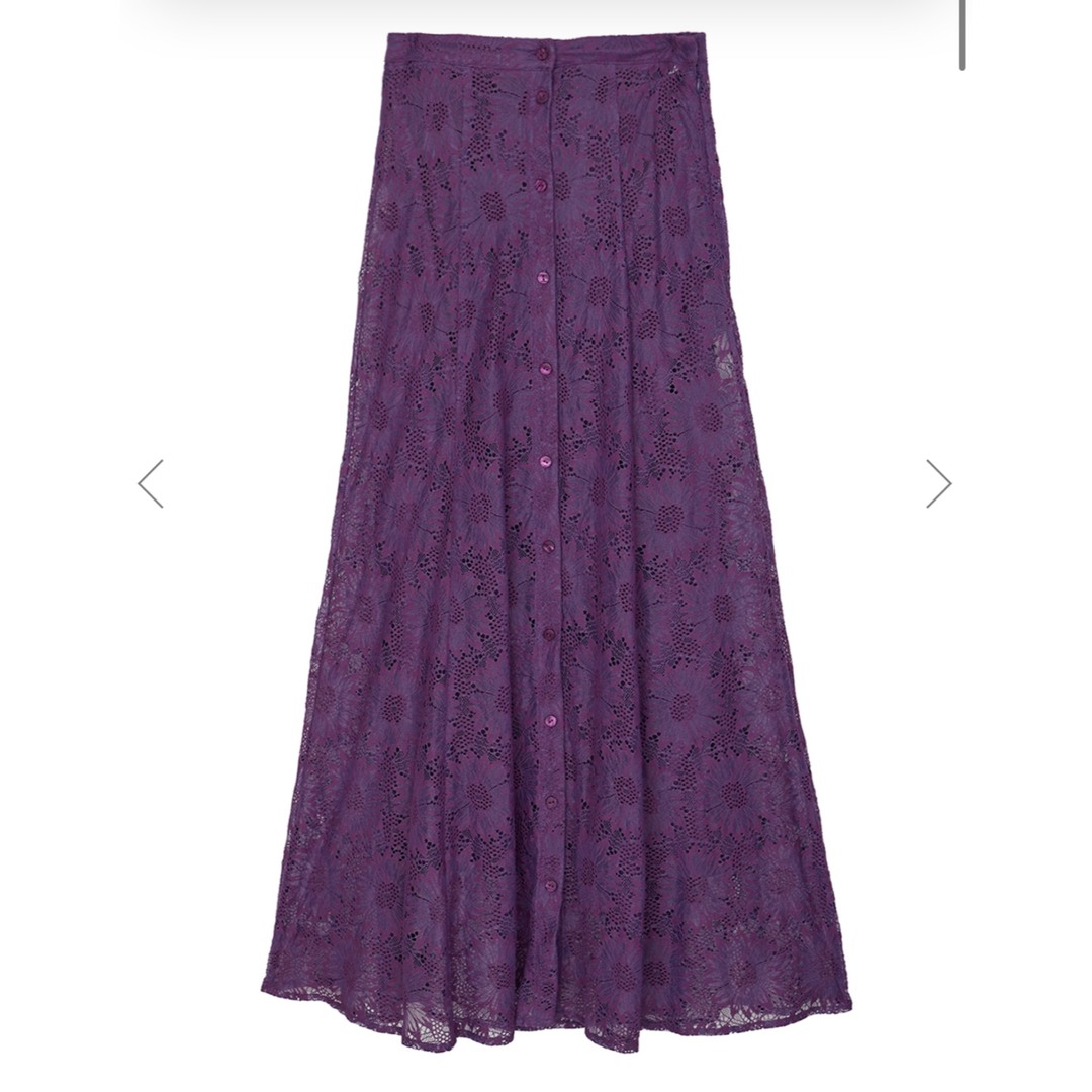 Ameri VINTAGE - MARGARET LACE A LINE SKIRTの通販 by yuri's shop