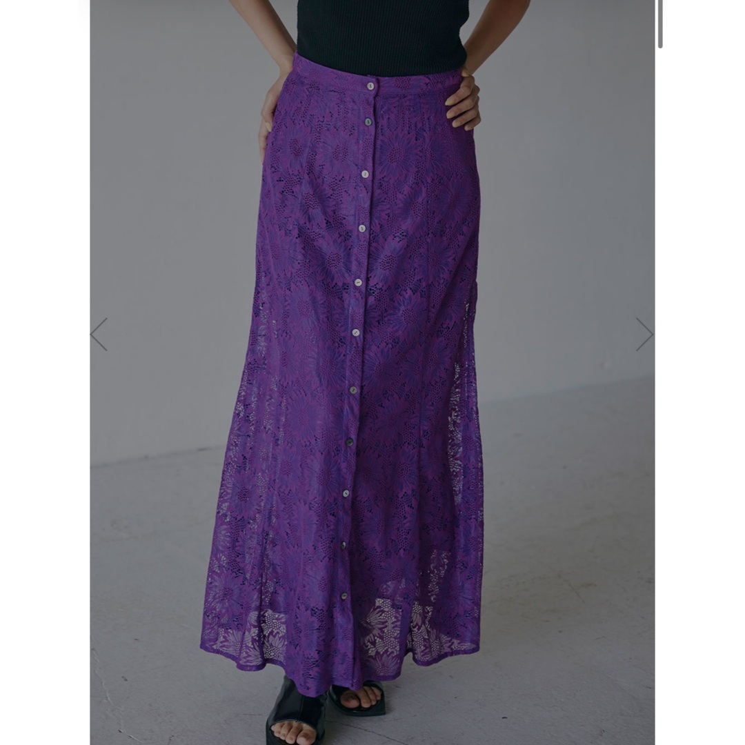 Ameri VINTAGE - MARGARET LACE A LINE SKIRTの通販 by yuri's shop