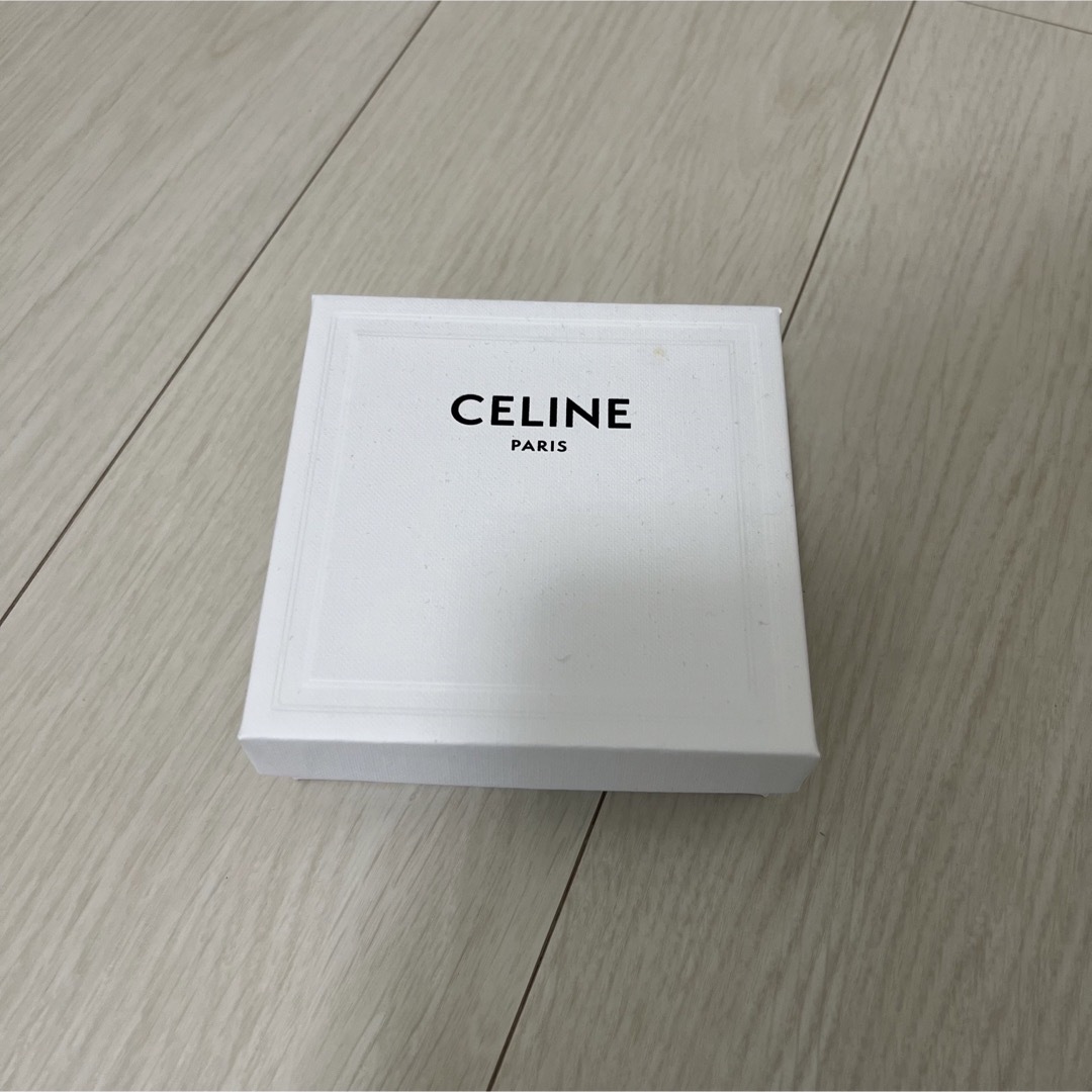 CELINE アルファベット W ネックレス / ゴールドフィニッシュ ブラス