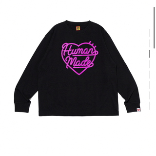 ヒューマンメイド(HUMAN MADE)のHUMAN MADE Heart L/S T-Shirt "Black"(Tシャツ/カットソー(七分/長袖))