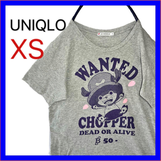 ユニクロ(UNIQLO)のUNIQLO ユニクロ ワンピース チョッパー 半袖 Tシャツ XSサイズ(Tシャツ(半袖/袖なし))