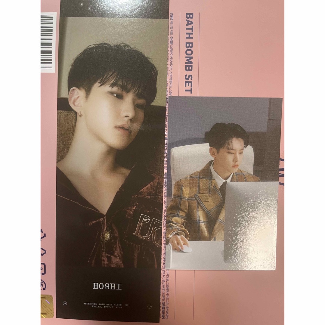 ホシ SEVENTEEN セブチ MERCH FML 4カットトレカの通販 by みかん|ラクマ