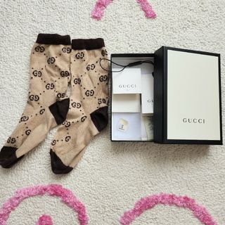 グッチ(Gucci)のGUCCI　靴下　ソックス　グッチ　18cm 19cm 20cm(靴下/タイツ)