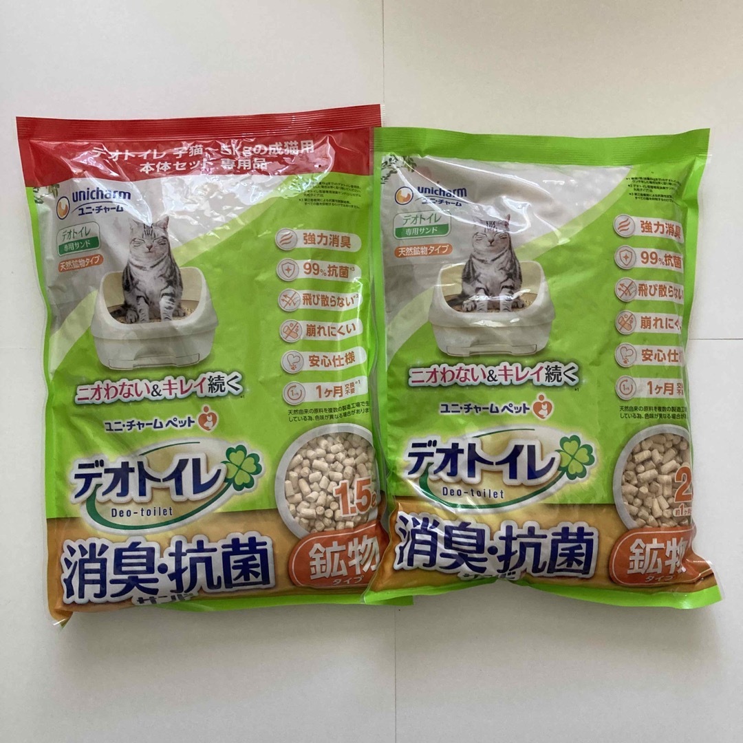 Unicharm(ユニチャーム)のデオトイレ 鉱物タイプ 3.5ℓ その他のペット用品(猫)の商品写真