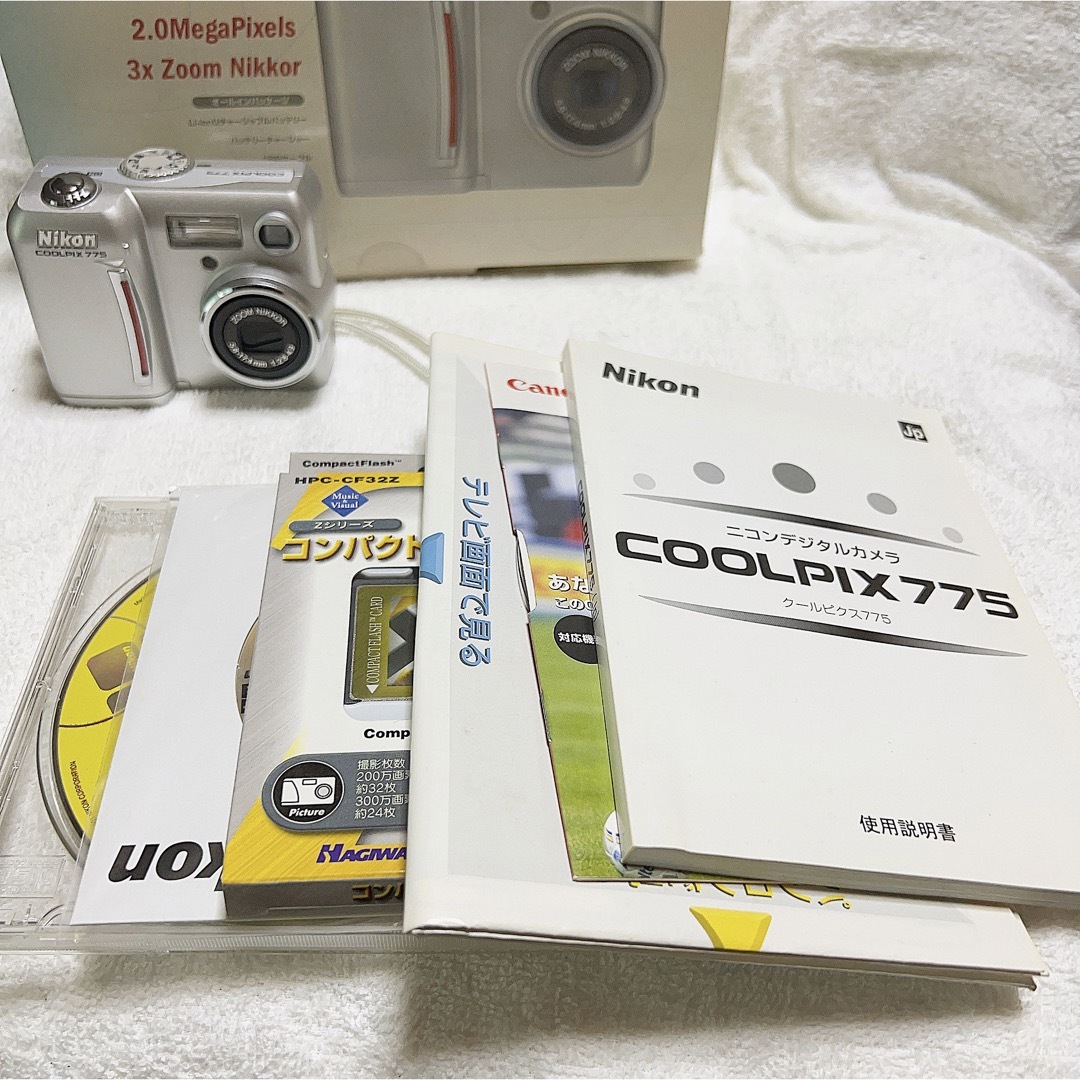 Nikon(ニコン)の【美品】Nikon cool pix 775 動作確認済み スマホ/家電/カメラのカメラ(コンパクトデジタルカメラ)の商品写真