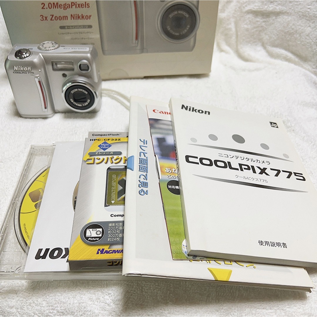 Nikon(ニコン)の【美品】Nikon cool pix 775 動作確認済み スマホ/家電/カメラのカメラ(コンパクトデジタルカメラ)の商品写真