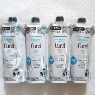 キュレル(Curel)のキュレル シャンプー 液体タイプ 340mL 4個(シャンプー/コンディショナーセット)