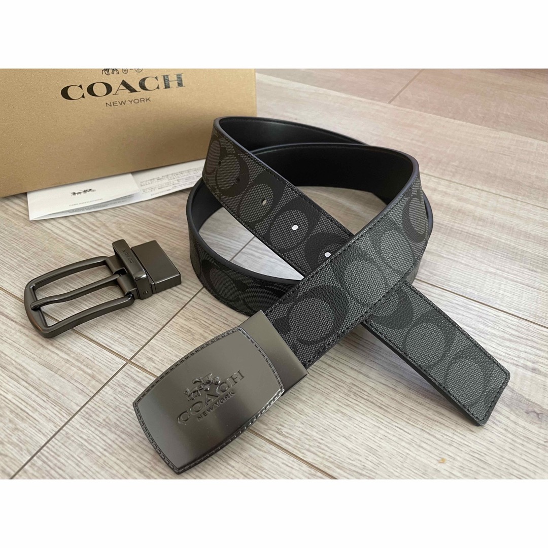 COACH - 限定価格COACH3点セットシグネチャーフリーサイズリバーシブル