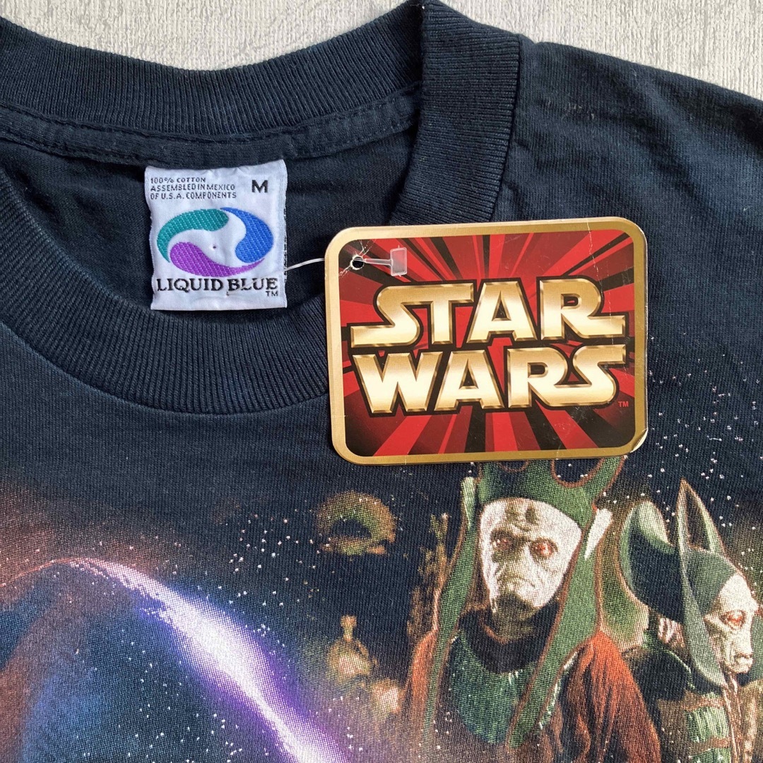 未使用タグ付きStar Wars Episode 1  スターウォーズ Tシャツ