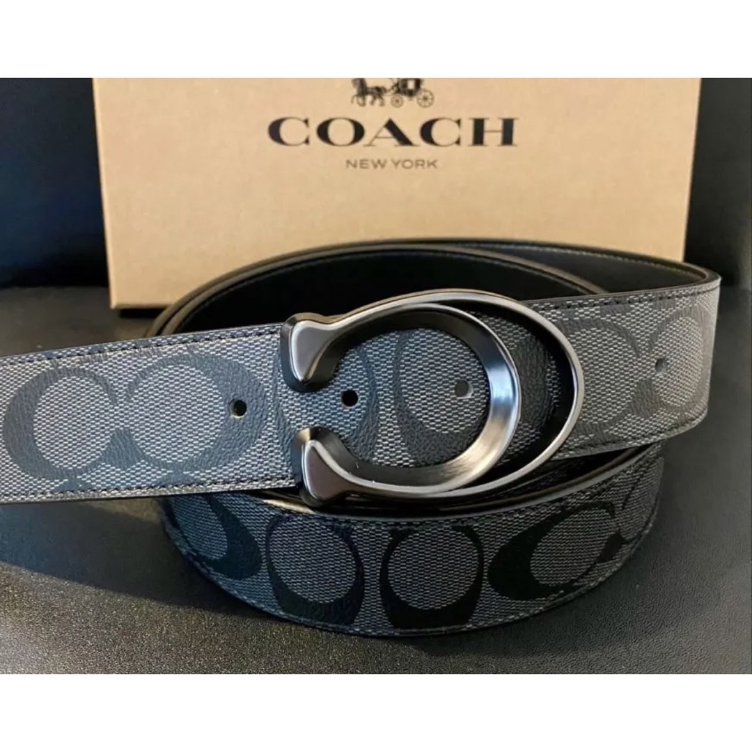 COACH - 限定価格COACH3点セットシグネチャーフリーサイズリバーシブル