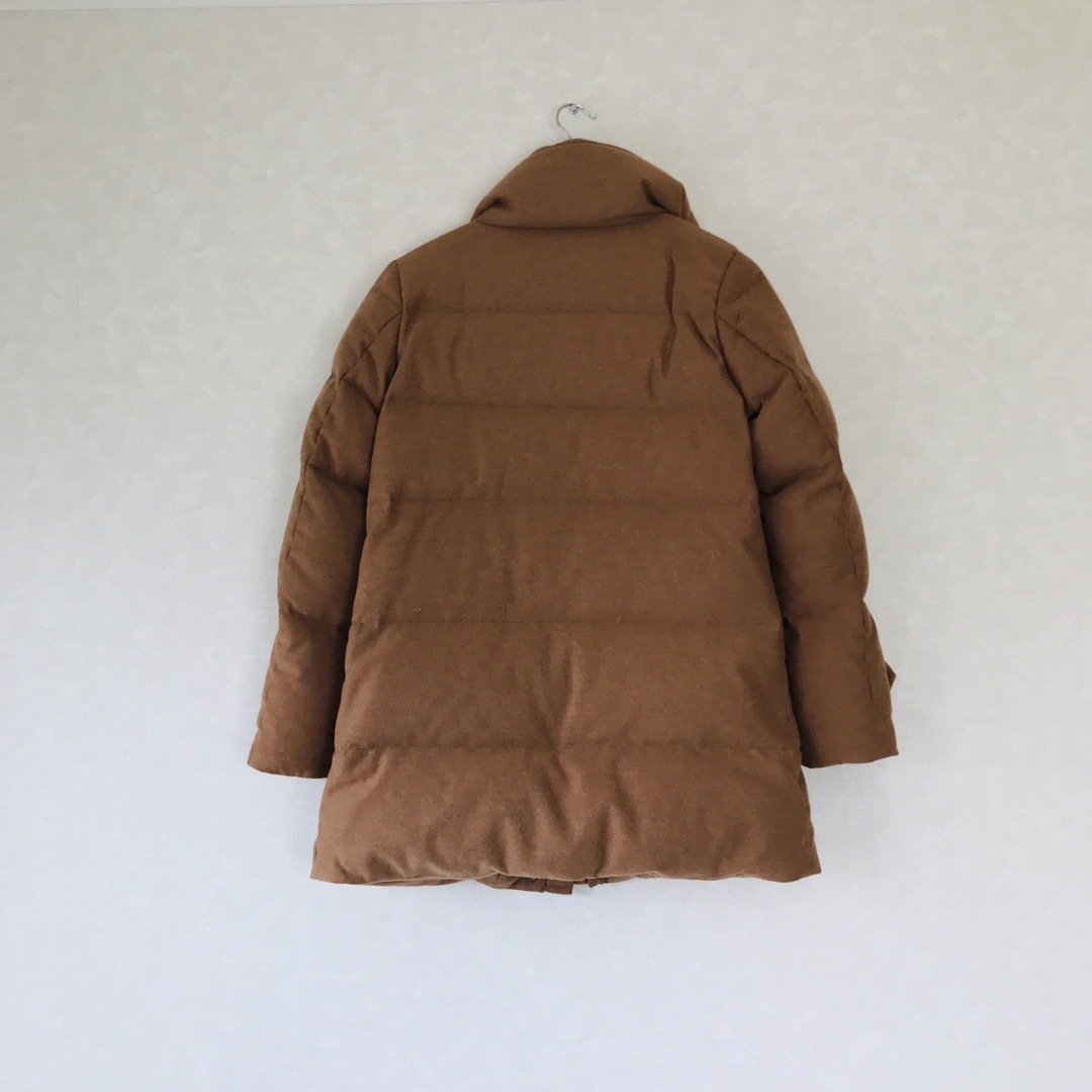 【URBAN RESURCH】ダウン　キャメル　 レディースのジャケット/アウター(ダウンコート)の商品写真