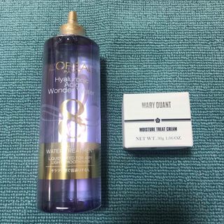 ロレアルパリ(L'Oreal Paris)のロレアル パリ ウォータートリートメント（400ml）、マリークワント クリーム(トリートメント)