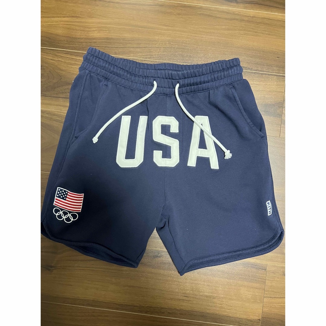 KITH - KITH USA Jordan Baby Terry Short S NAVYの通販 by メガデス's