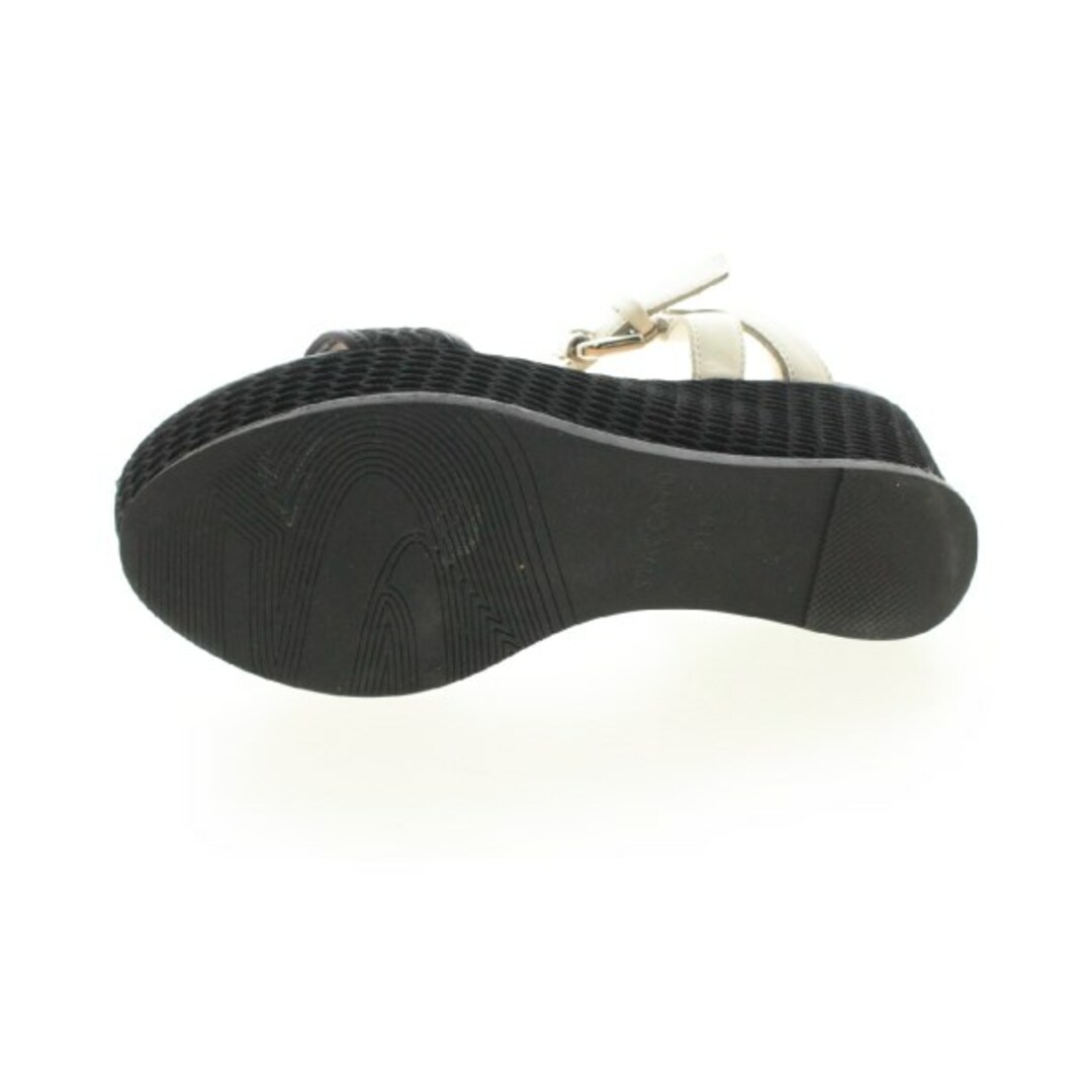 STACCATO(スタッカート)のSTACCATO スタッカート サンダル 21.5cm 黒 【古着】【中古】 レディースの靴/シューズ(サンダル)の商品写真
