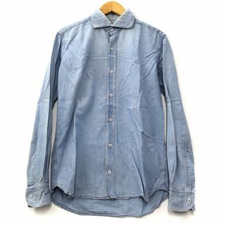 オリアン(ORIAN)のオリアン ORIAN イタリア制 シャンブレー デニム シャツ XS(シャツ)