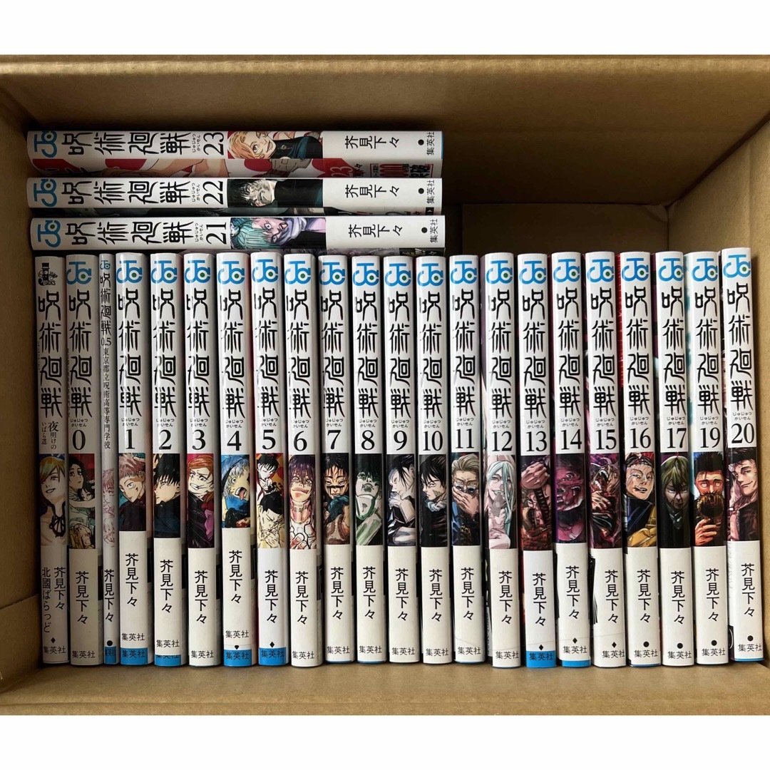 呪術廻戦 0〜23巻(小説、0.5巻)全巻セット | gdgoenkalapetite.com