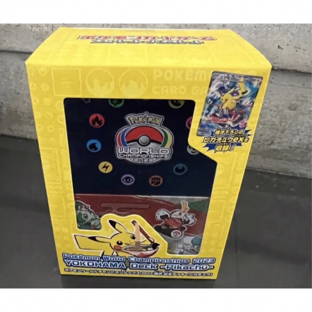 ポケモンwcs2023横浜記念デッキ 新品未開封Yokohama Pikachu