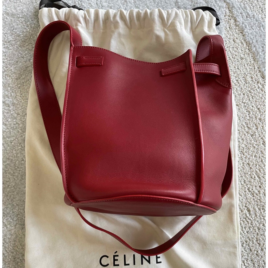 取扱 店 大阪 CELINE セリーヌ ビックバックショルダーバッグ レッド