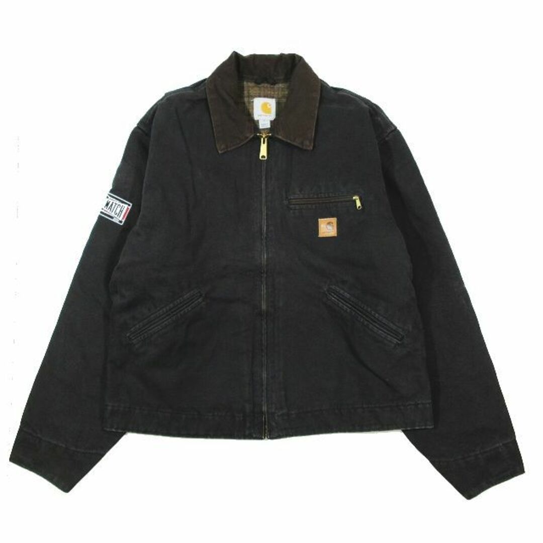 90s Carhartt デトロイトジャケット ブラック J97 BLKカーハート