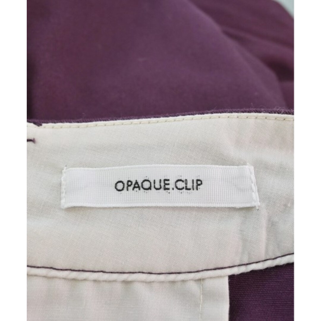 OPAQUE.CLIP(オペークドットクリップ)のOPAQUE.CLIP ロング・マキシ丈スカート 40(M位) 紫 【古着】【中古】 レディースのスカート(ロングスカート)の商品写真