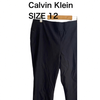 カルバンクライン(Calvin Klein)のCalvin Klein カルバンクライン スラック パンツ レーヨン混 12(カジュアルパンツ)
