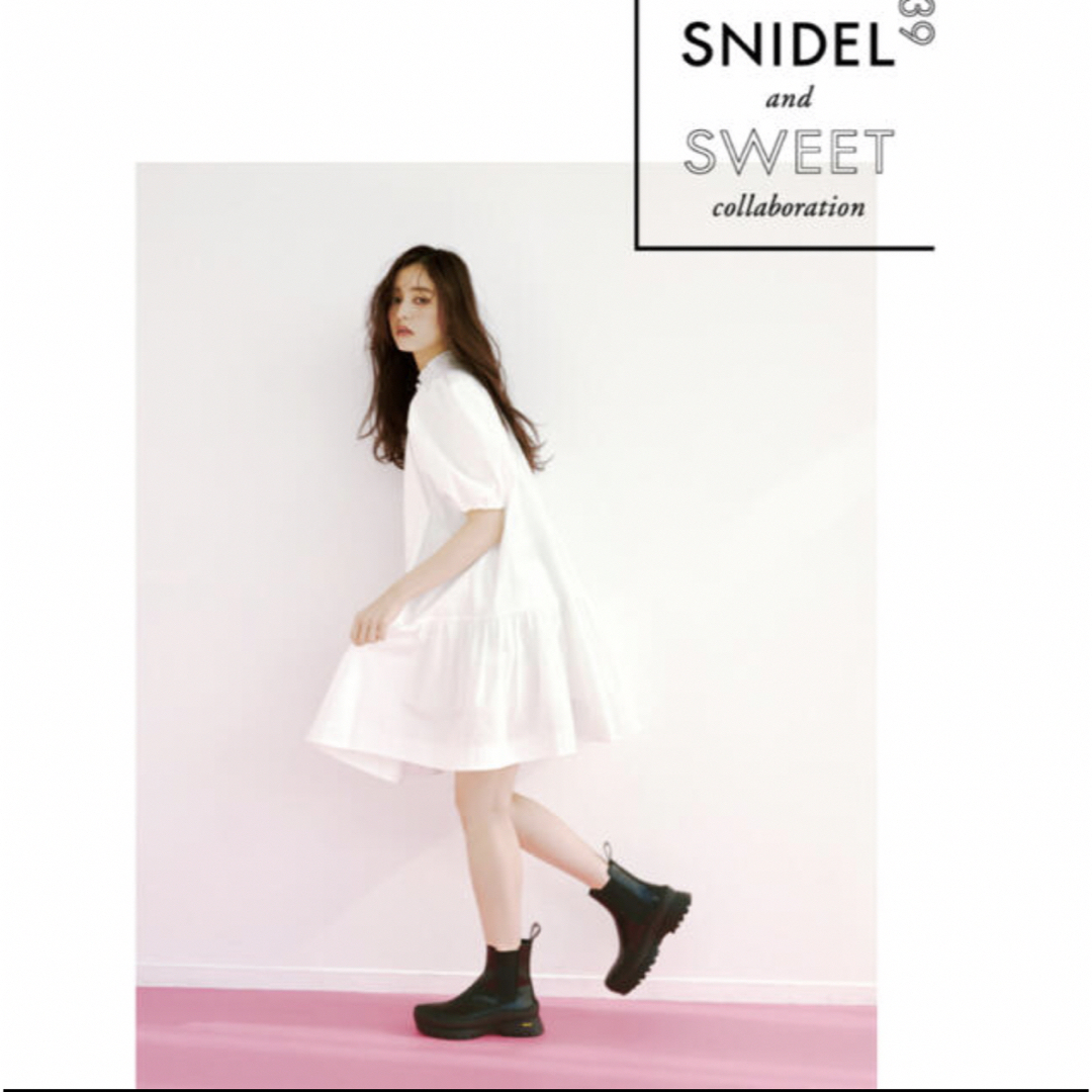 SNIDEL(スナイデル)のSNIDEL♡ ORGANICSスタンドカラーシャツワンピース レディースのワンピース(ミニワンピース)の商品写真