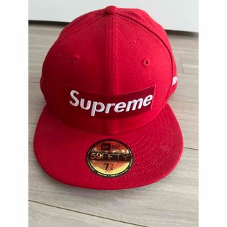 シュプリーム(Supreme)のSUPREME シュプリーム 16AW R.I.P.  ニューエラキャップ 赤(キャップ)