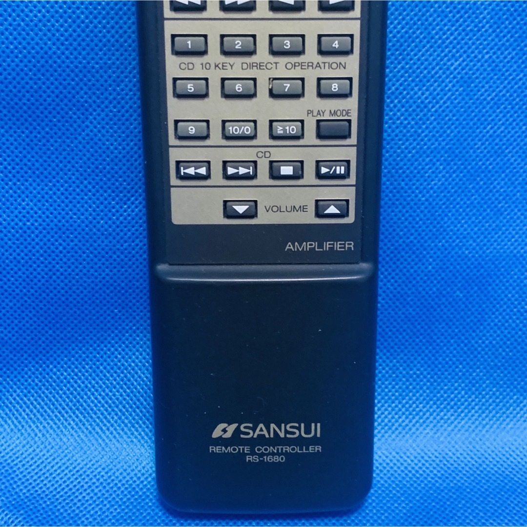 SANSUI サンスイ オーディオ RS-1690 プリメインアンプ用リモコン 6