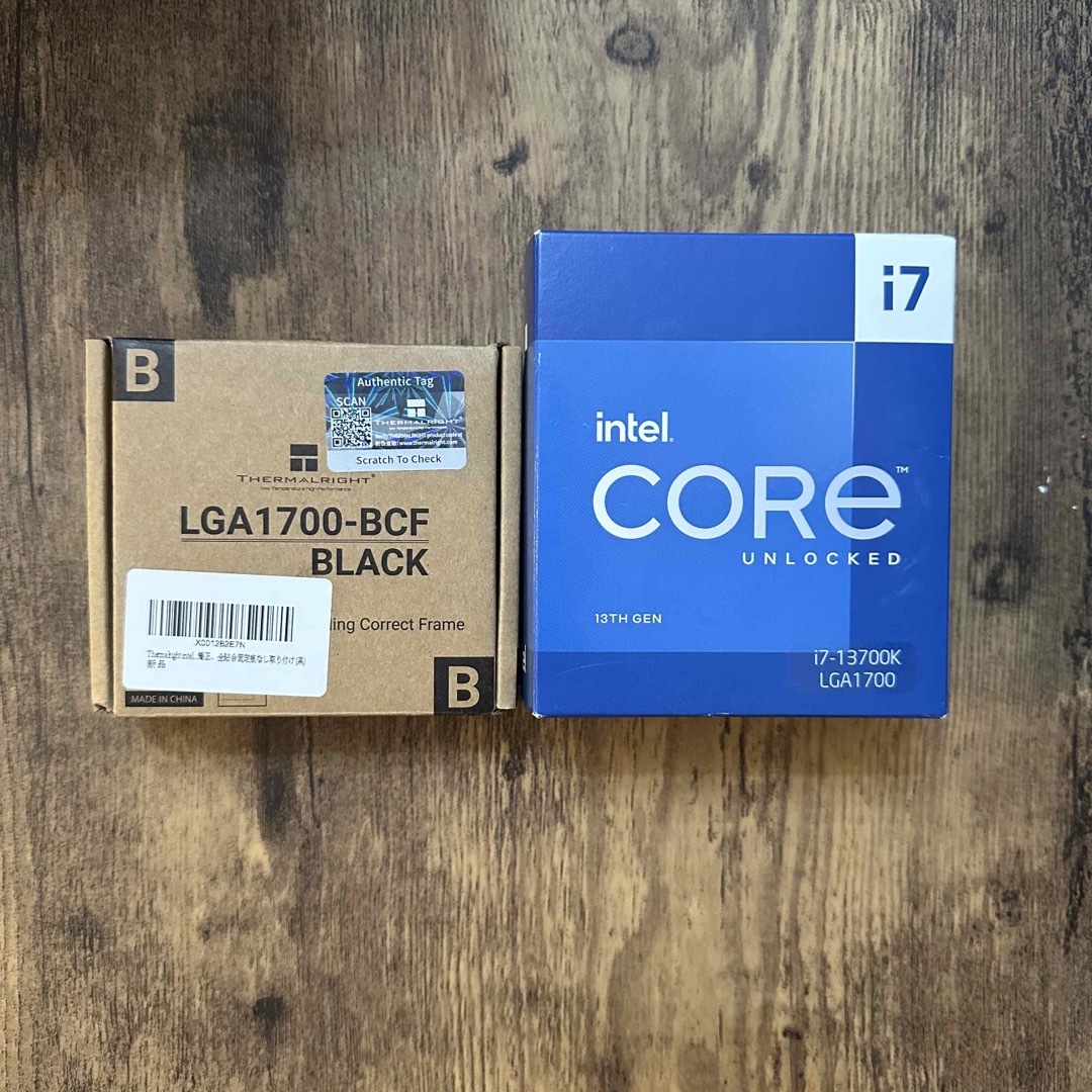 intel CPU 第13世代 Core i7-13700K