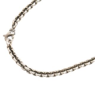 クロムハーツ(Chrome Hearts)のCHROME HEARTS クロムハーツ RS LOOP CHAIN/アールエスループチェーン シルバーネックレス 30inch(ネックレス)