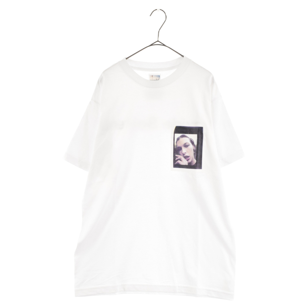 WACKO MARIA ワコマリア 23AW DAVIDE SORRENTI / CREW NECK T-SHIRT (TYPE-2) ダヴィデソレンティ フォトTシャツ ホワイト (DAVIDESORRENTI-WM-TEE05)