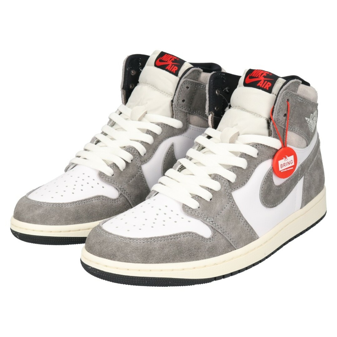 NIKE - NIKE ナイキ AIR JORDAN 1 RETRO HIGH OG BLACK AND SMOKE GREY