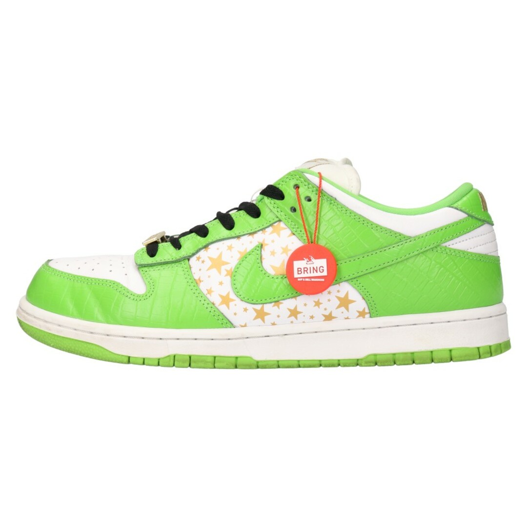 NIKE SB ナイキエスビー ×SUPREME (シュプリーム) SB DUNK LOW OG シュプリーム エスビー ダンク ロー  ローカットスニーカー グリーン US11/29cm DH3228-101 | フリマアプリ ラクマ