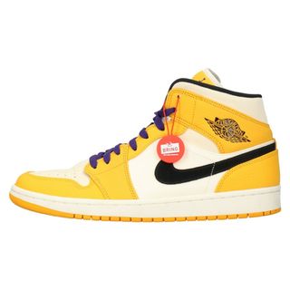 NIKE - NIKE ナイキ AIR JORDAN 1 MID SE LAKERS エアジョーダン1 MID