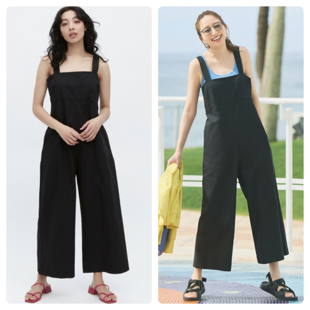 UNIQLO リネンブレンドサロペット S オンライン品切れ品 - サロペット