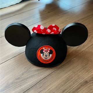 ディズニー(Disney)のイヤーハット(ミニー)(キャラクターグッズ)