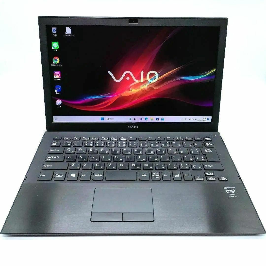 【美品✨VAIO】第5世代Corei5★ SSD128GB　ノートパソコン 2