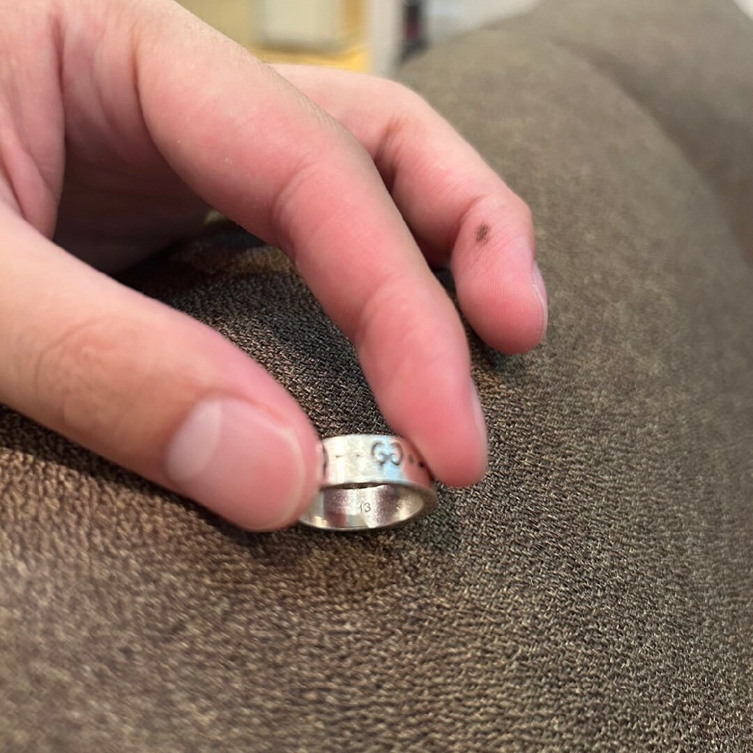 GUCCI - GUCCI ドクロ スカル ゴースト13号 リング 指輪 #0531 GUCCI - GUCCI ドクロ スカル ゴースト13号 リング 指輪 #0531