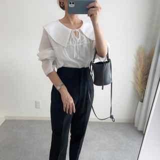 ザラ(ZARA)の♡ZARA♡ハイウエストテーパードパンツ♡(カジュアルパンツ)