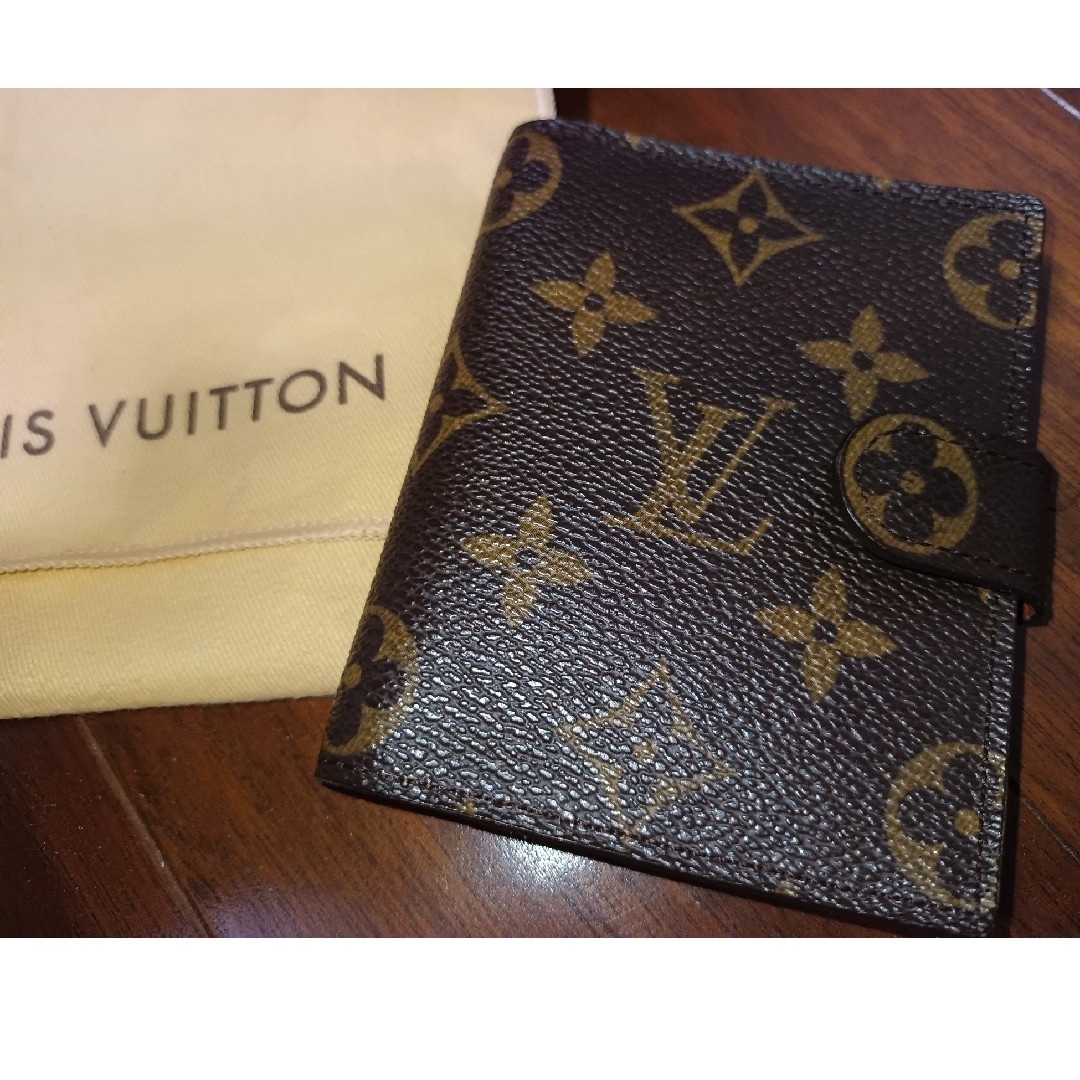 LOUIS VUITTON(ルイヴィトン)のルイヴィトン　スケジュール帳カバー　カード入れ レディースのファッション小物(パスケース/IDカードホルダー)の商品写真