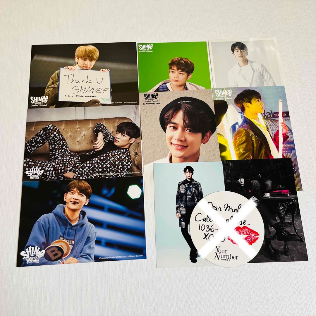 SHINee(シャイニー)のSHINee ミンホ ポストカード・写真 エンタメ/ホビーのタレントグッズ(アイドルグッズ)の商品写真