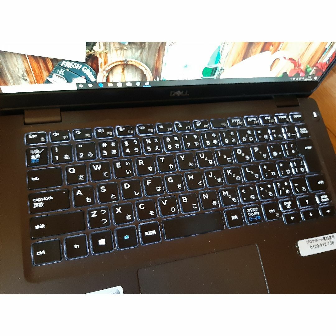 DELL 5300 8世代 i5 256G 8G FHD バックライトキー-