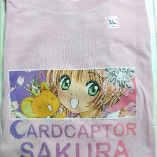 ユニクロ(UNIQLO)のユニクロ CLAMPカードキャプターさくら Tシャツ XLサイズ(Tシャツ/カットソー(半袖/袖なし))