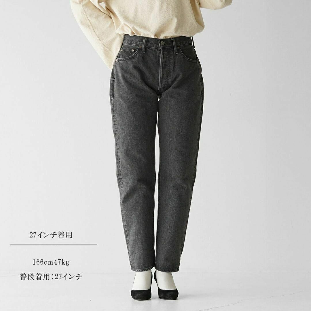 COMOLI - ブラックCIOTA シオタ Straight 5 Pocket Pants 27の通販 by