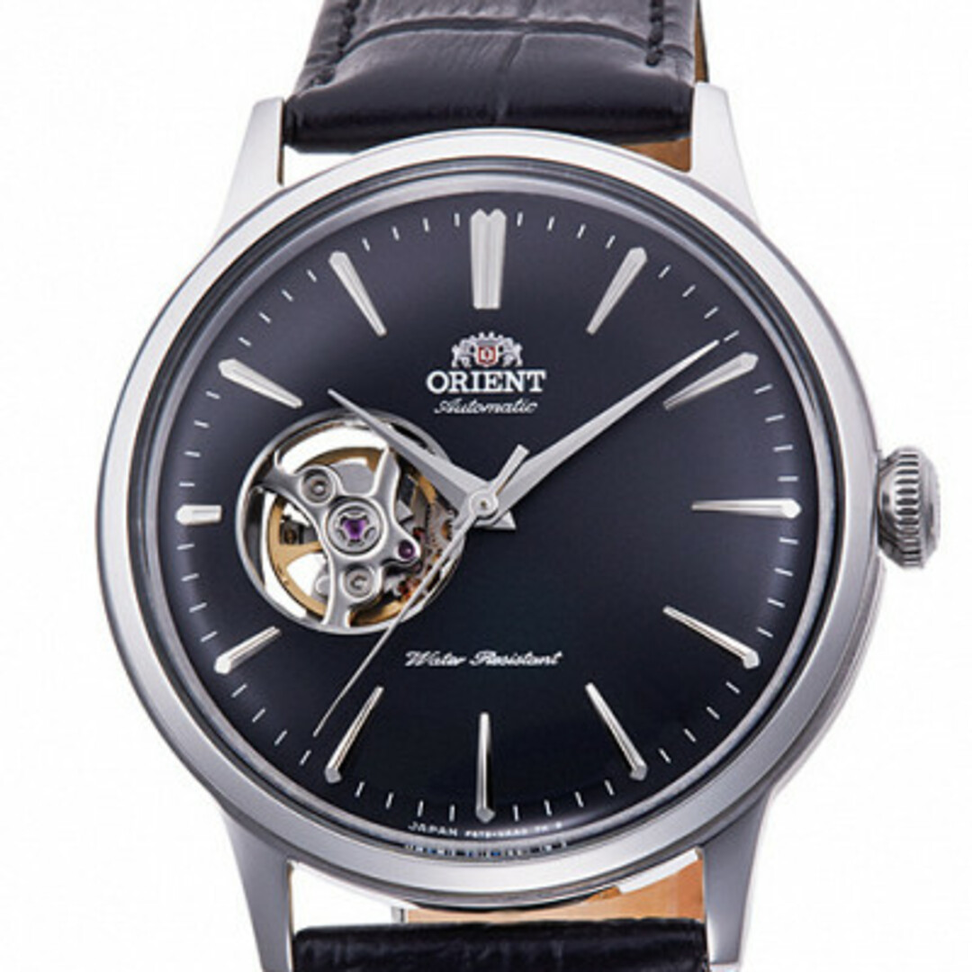[新品] 未使用品 オリエント ORIENT 腕時計 クラシック セミスケルトン 機械式 自動巻(手巻付き) ボンベ文字盤 革ベルト RN-AG0007B メンズ 国際保証