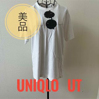 ユニクロ(UNIQLO)の【美品】UNIQLO UT SNOOPY コラボ　半袖Tシャツ(Tシャツ/カットソー(半袖/袖なし))