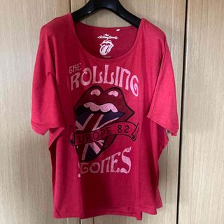 シマムラ(しまむら)の✨値下げ✨【しまむら】The ROLLING STONESビッグTシャツ　 L(Tシャツ(半袖/袖なし))