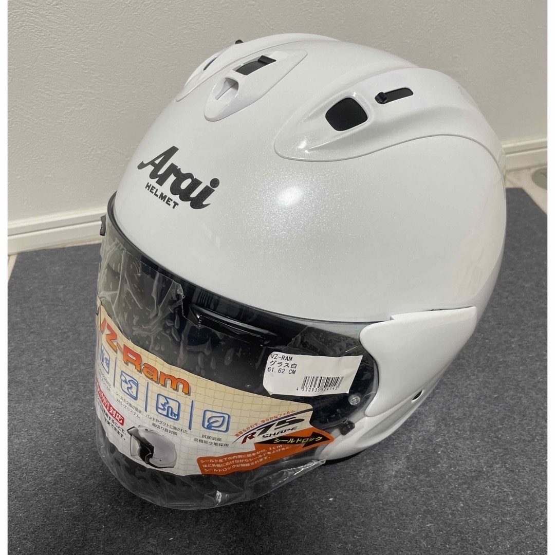 22年10月購入 Arai VZ-Ram XL グラスホワイト(アライ ...