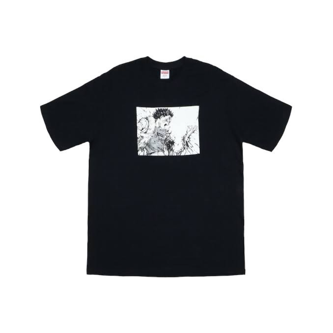 Tシャツ/カットソー(半袖/袖なし)Supreme Akira arm Tee ブラック　XL